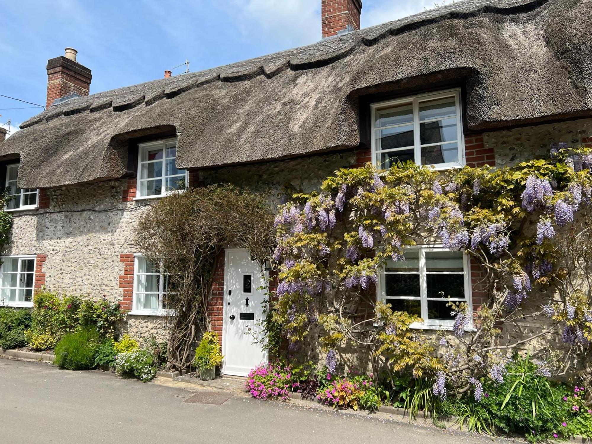 Little Thatch Cottage - Cerne Abbas, Dorset Exteriér fotografie